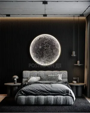 3d Full Moons Decor