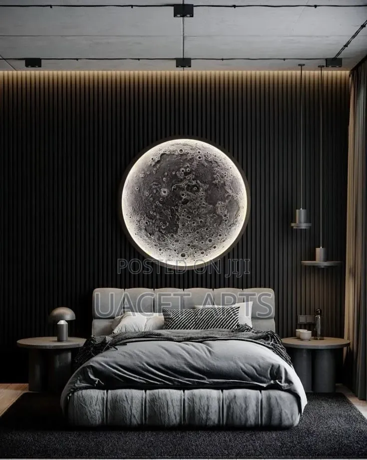3d Full Moons Decor