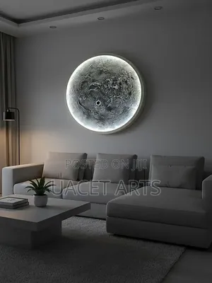 3d Full Moons Decor
