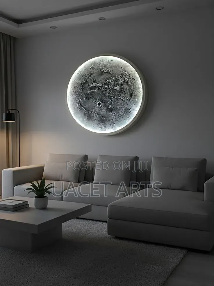 3d Full Moons Decor
