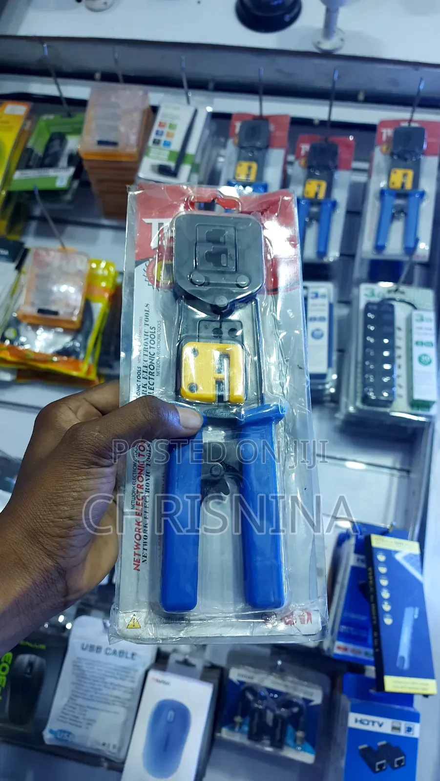 3-in-1 Network Lan Cable Crimping Tool For Rjs Connectors