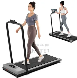 Foldable 2-in-1 Walking Pad Treadmill.