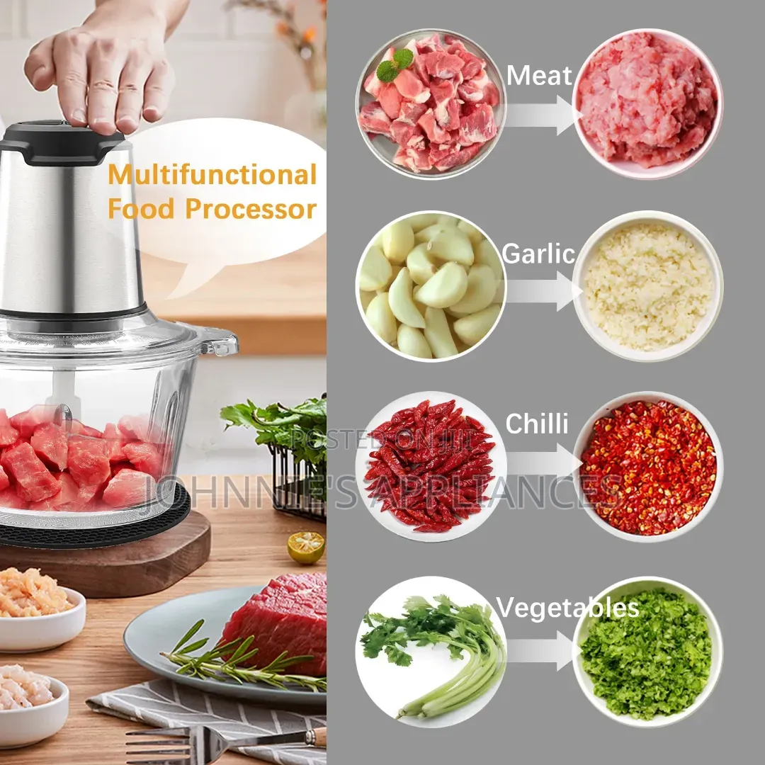 (2l)Raff Electric Food Processor