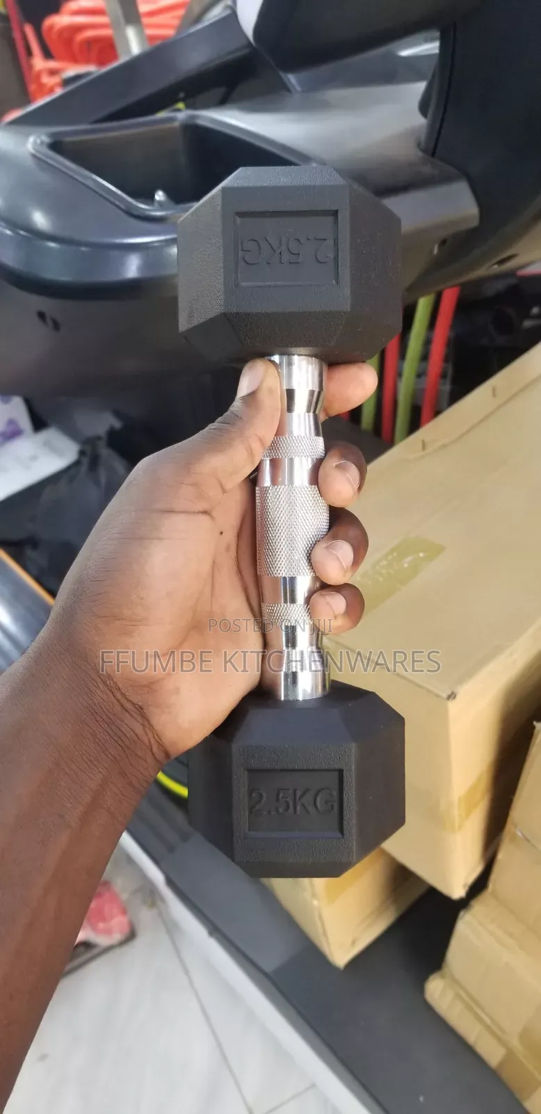 Dumbell Fixed Weight 2.5kg Pair