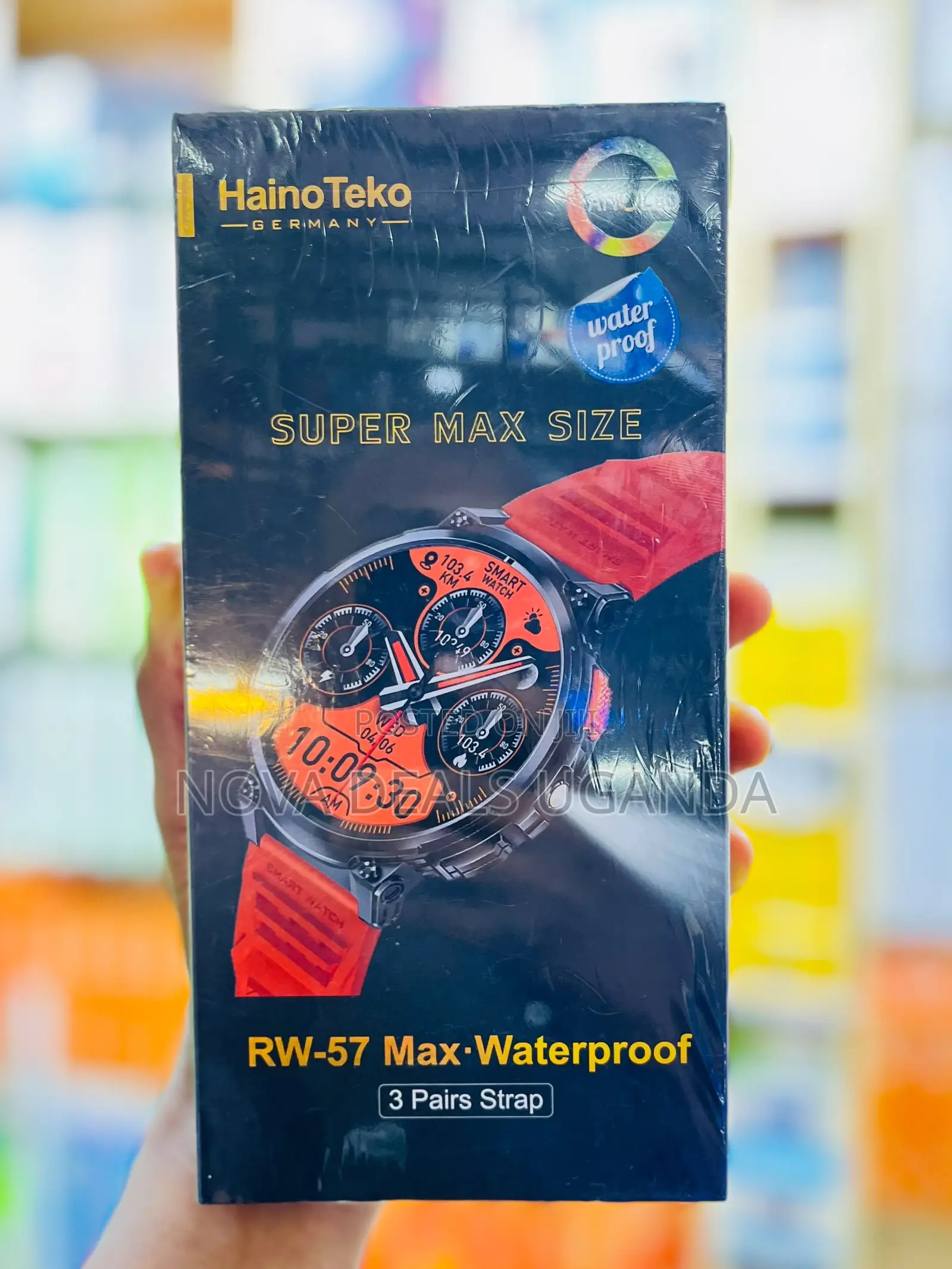 Hainotako Rw-57 Max Waterproof Bluetooth Speaker Smart Watch