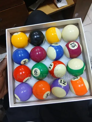 Numbered Pool Balls