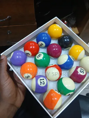 Numbered Pool Table