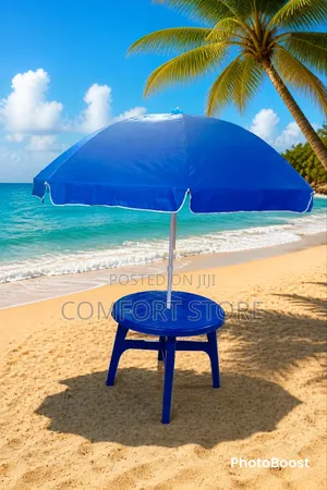 Beach Umbrella and Table for Restaurant Hotel Bar