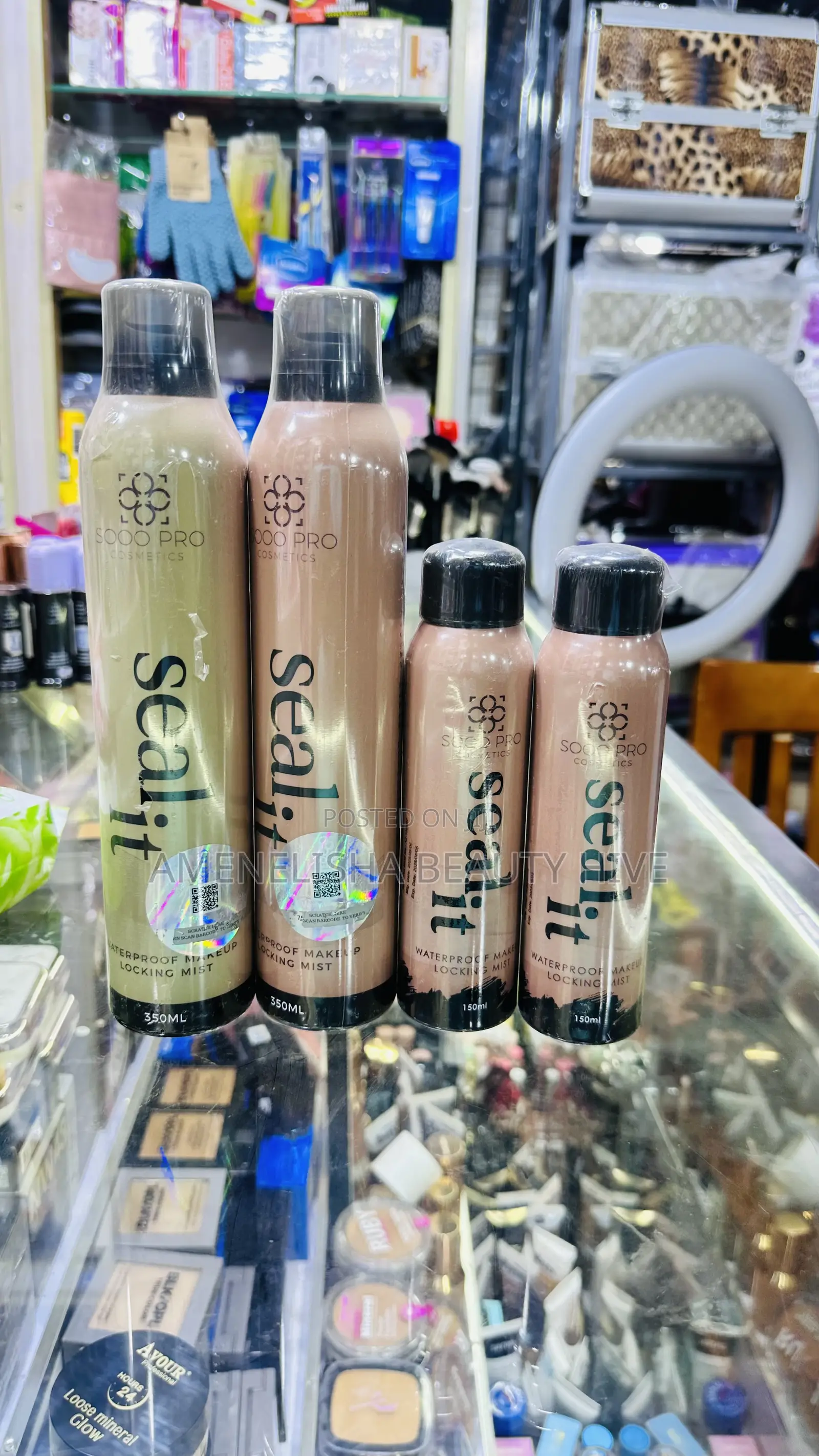 Seal It Waterproof Makeup Spray