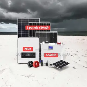 Efficient Solar Backup System | 2.56kwh Lifepo4 Battery Included