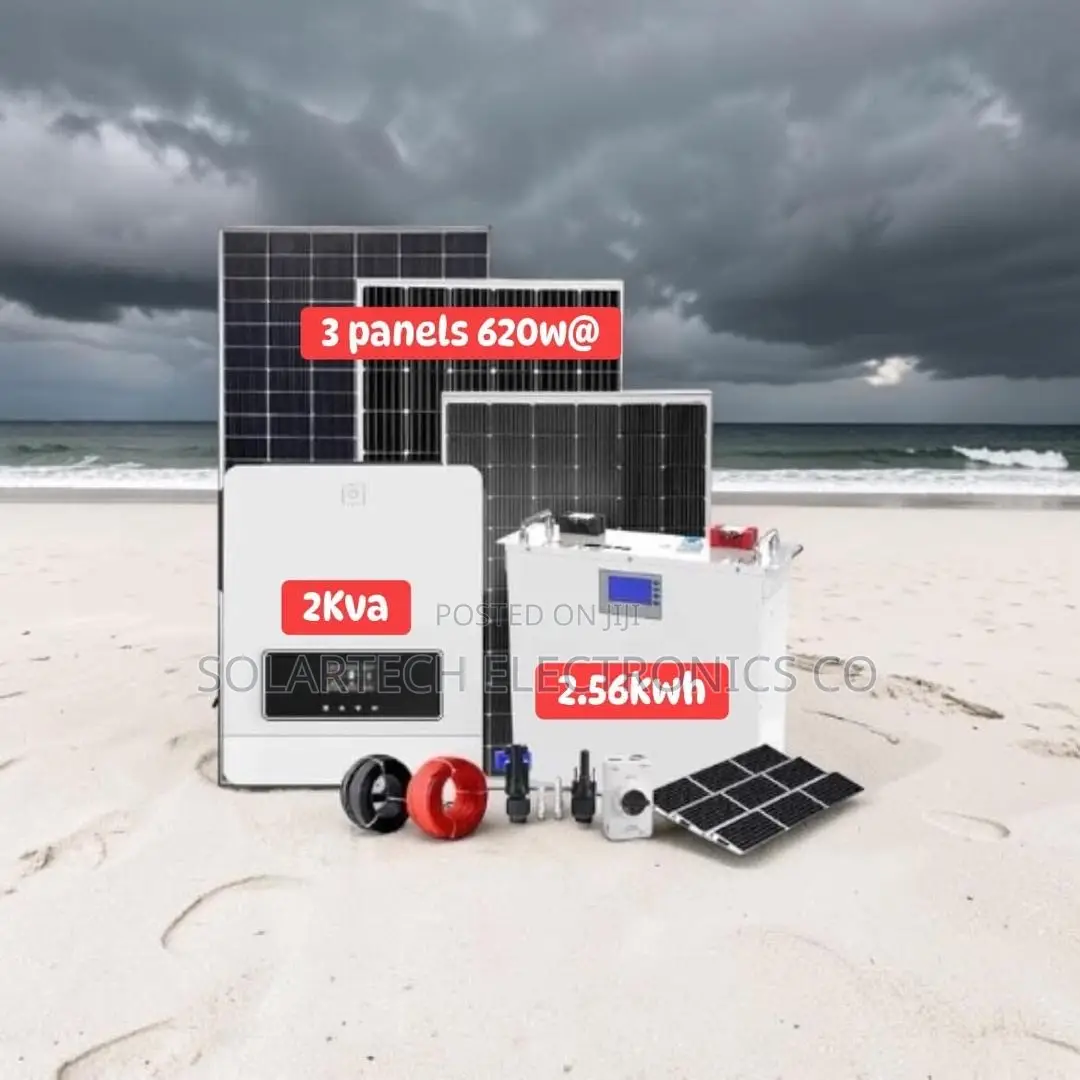 Smart Solar Energy Package | 24v 100ah Battery With 6000 Cycles