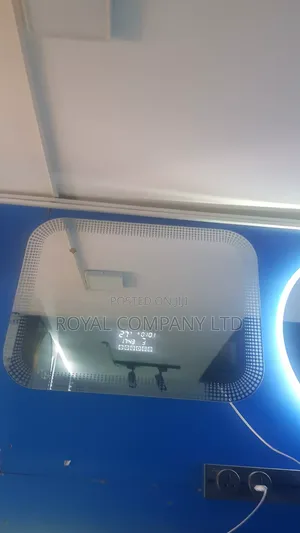 Smart Led Mirror With Bluetooth And Digital Clock