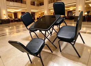 Executive Executive Chairs and Glass Table