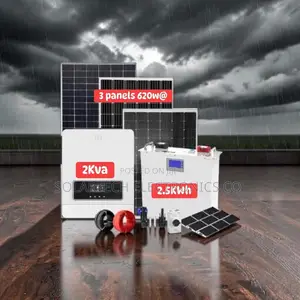 Energy-Saving Hybrid Solar Kit | 2.56kwh Lithium Battery System NTS