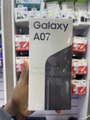 New Samsung Galaxy A07 128 GB Black