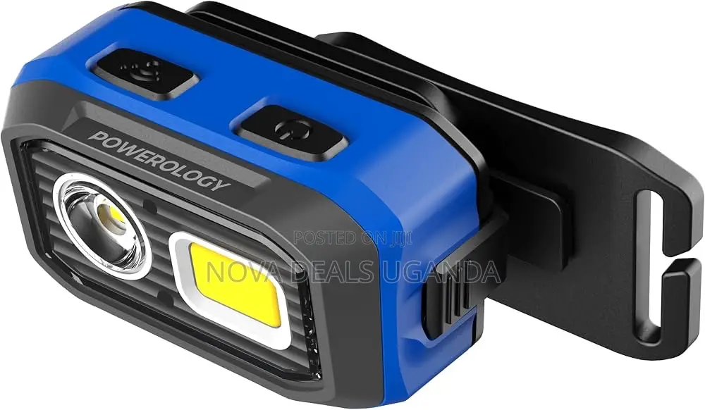 Powerology Brightvision Rechargeable Portable Outdoor Led Headlamp