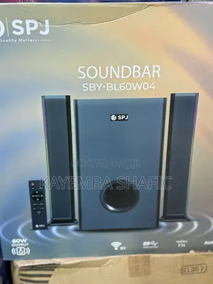 SPJ 2.1ch Soundbar System With Subwoofer (Sby-Bl60w04) - 60w