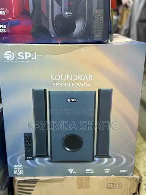SPJ 2.1ch Soundbar System With Subwoofer (Sby-Bl60w04) - 60w