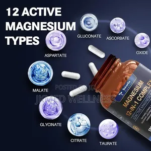 12 in 1 Magnesium Complex 700mg Per Serving -120 Caps