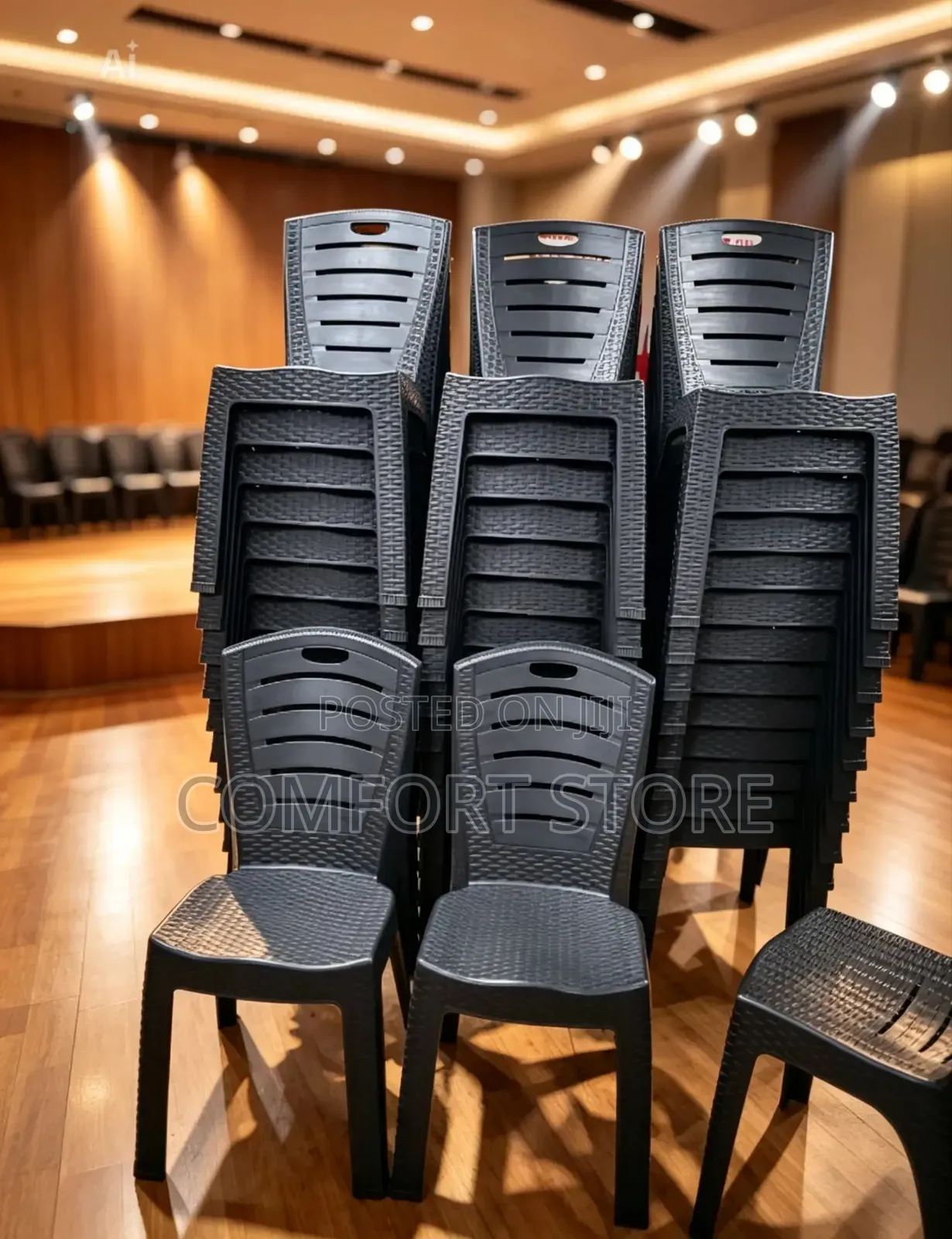 Black Dinning Chairs Plastic Chairs