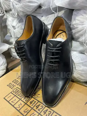 Clarks Black Premium Leather Formal Shoes