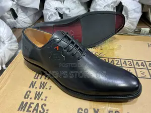 Clarks Black Premium Leather Formal Shoes