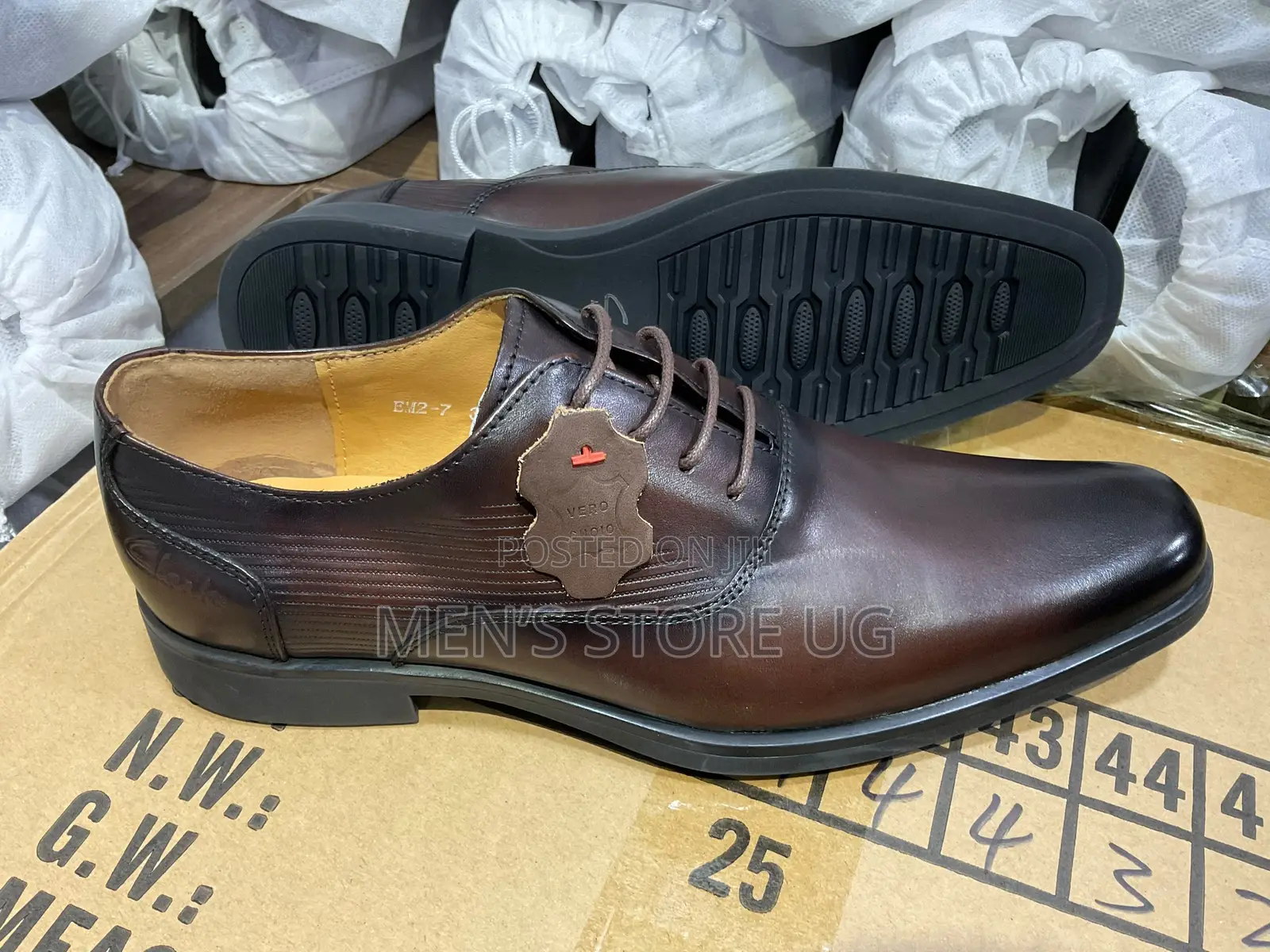 Clarks Black Premium Leather Rubber Sole Formal Shoes