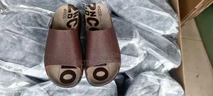 Ecco Leather Mens Pushins Sandlas