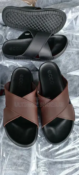 Ecco Mens Rubber Sandals