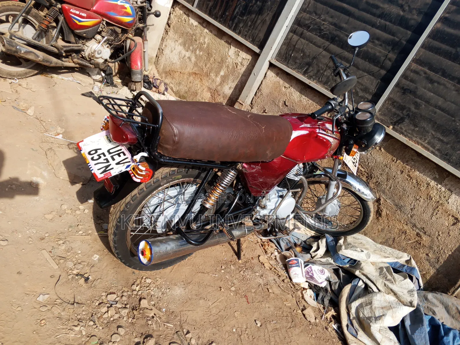 Bajaj Boxer 100 2018 Red