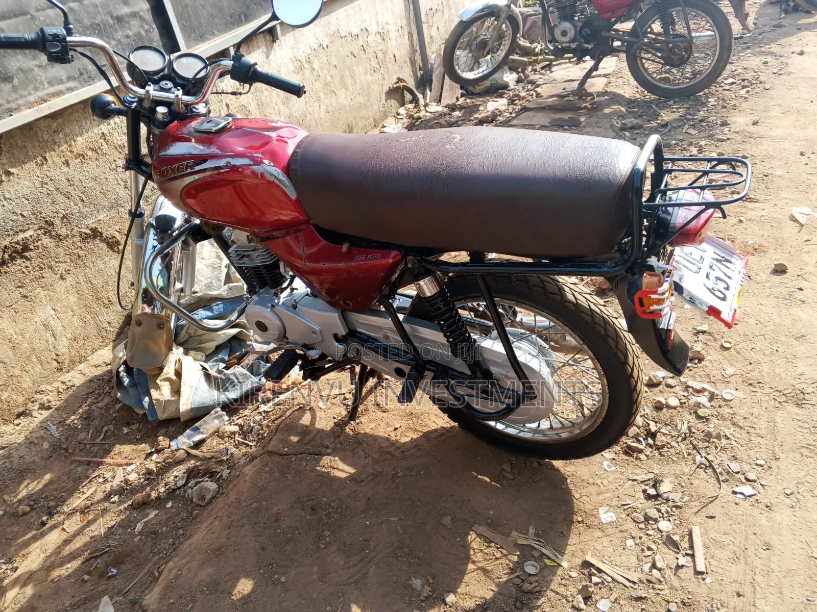 Bajaj Boxer 100 2018 Red