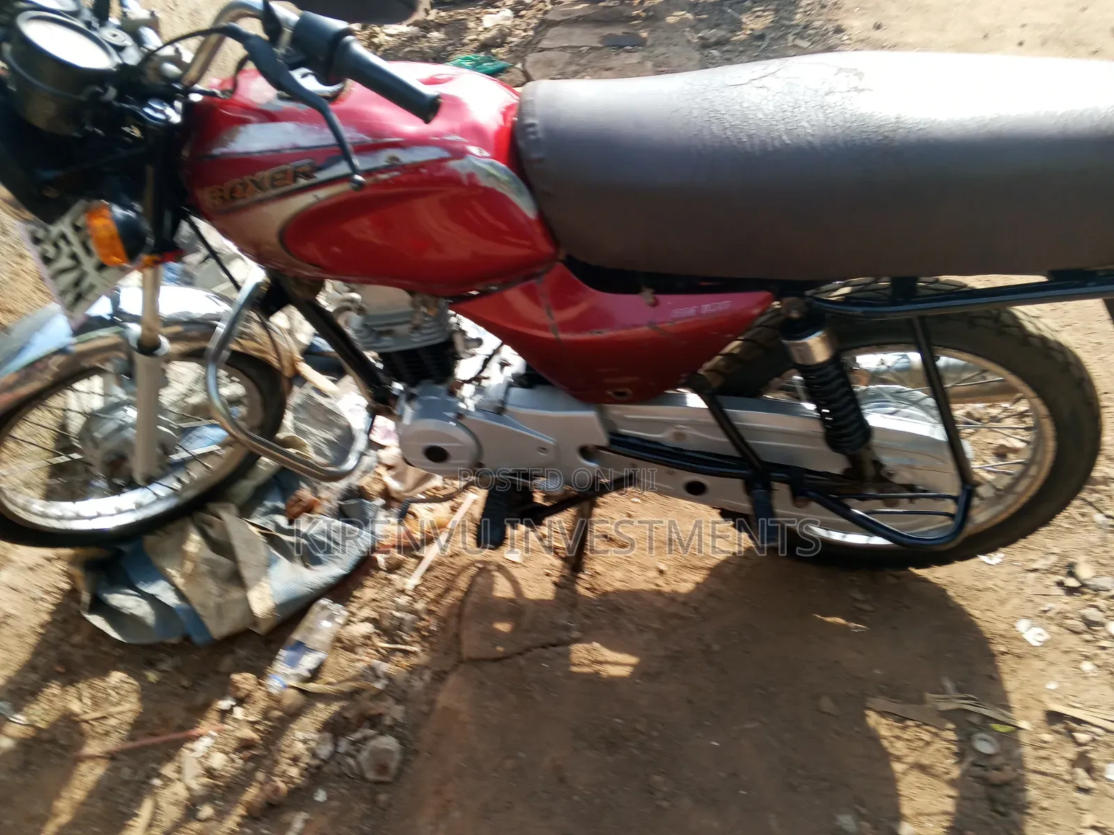 Bajaj Boxer 100 2018 Red