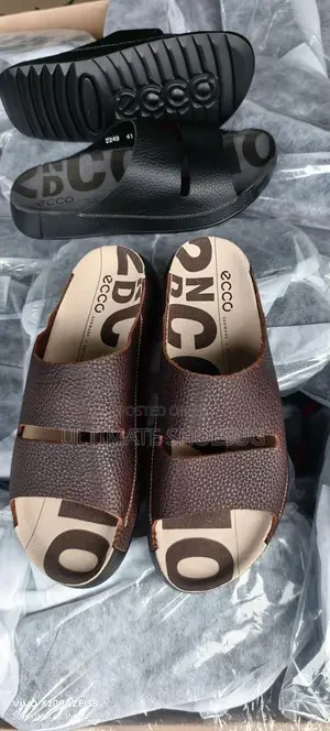 Ecco Rubber Pushins Sandals