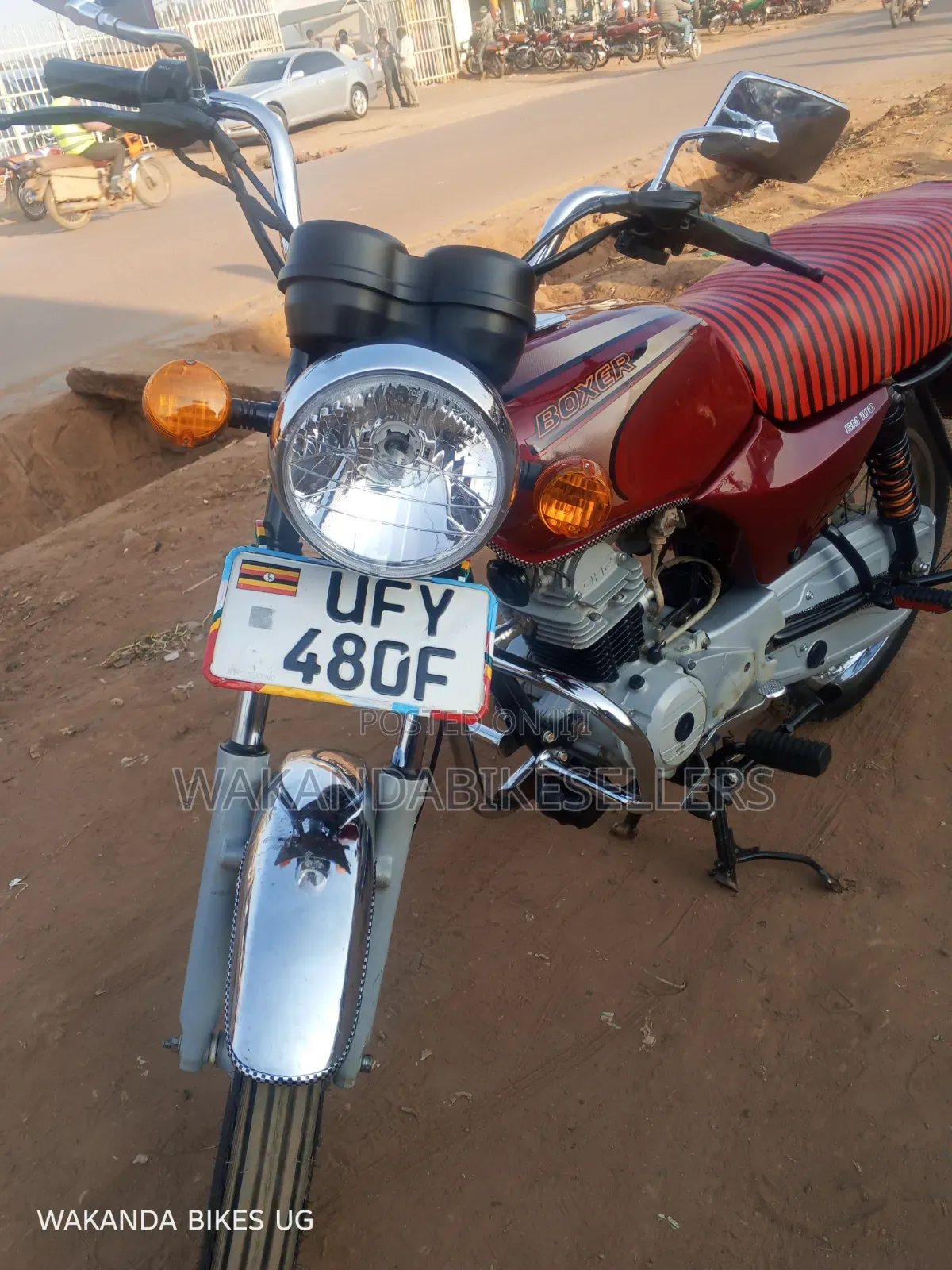 Bajaj Boxer 100 2023 Red