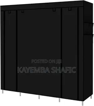 Premium 4-Column Portable Fabric Wardrobe Clothes Organizer