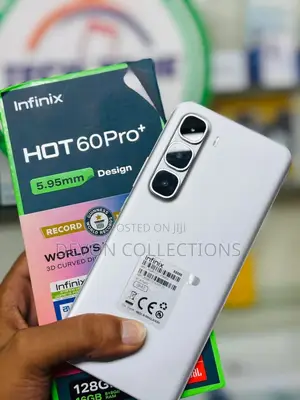 New Infinix Hot 60 Pro+ 256 GB White