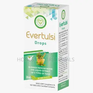 Evertulsi Drops | Herbal Drops For Asthma, Pneumonia, And Sore Throat