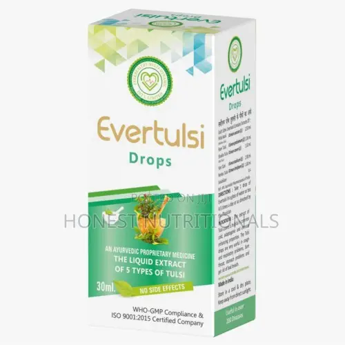 Evertulsi Drops | Herbal Drops For Asthma, Pneumonia, And Sore Throat