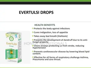 Evertulsi Drops | Herbal Drops For Asthma, Pneumonia, And Sore Throat