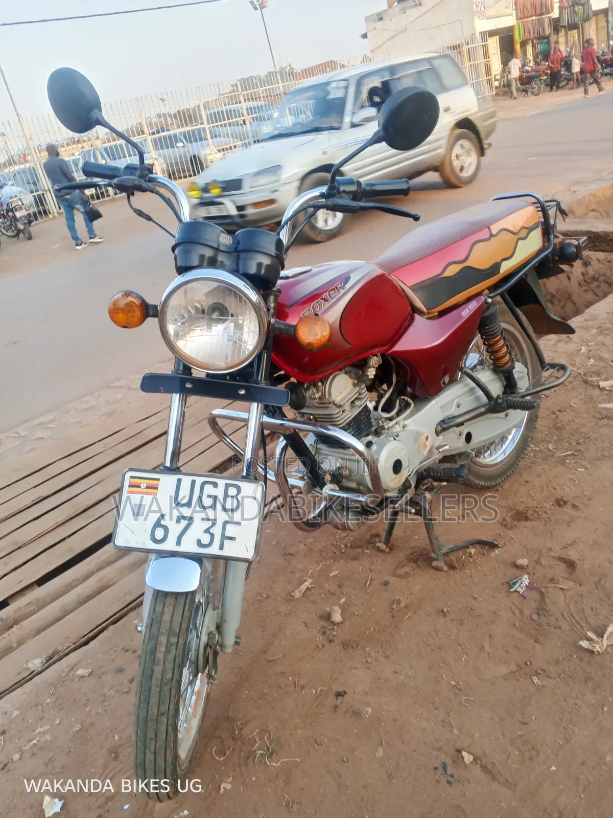 Bajaj Boxer 2024 Red