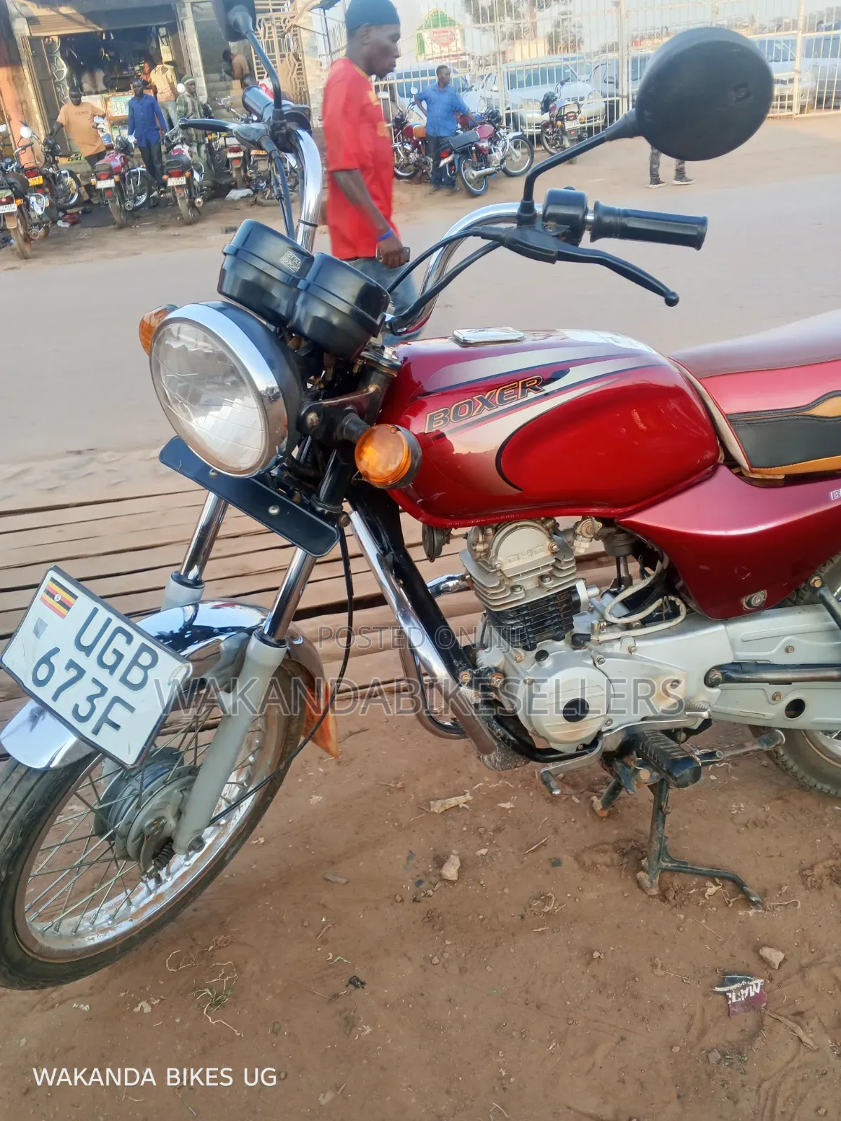 Bajaj Boxer 2024 Red