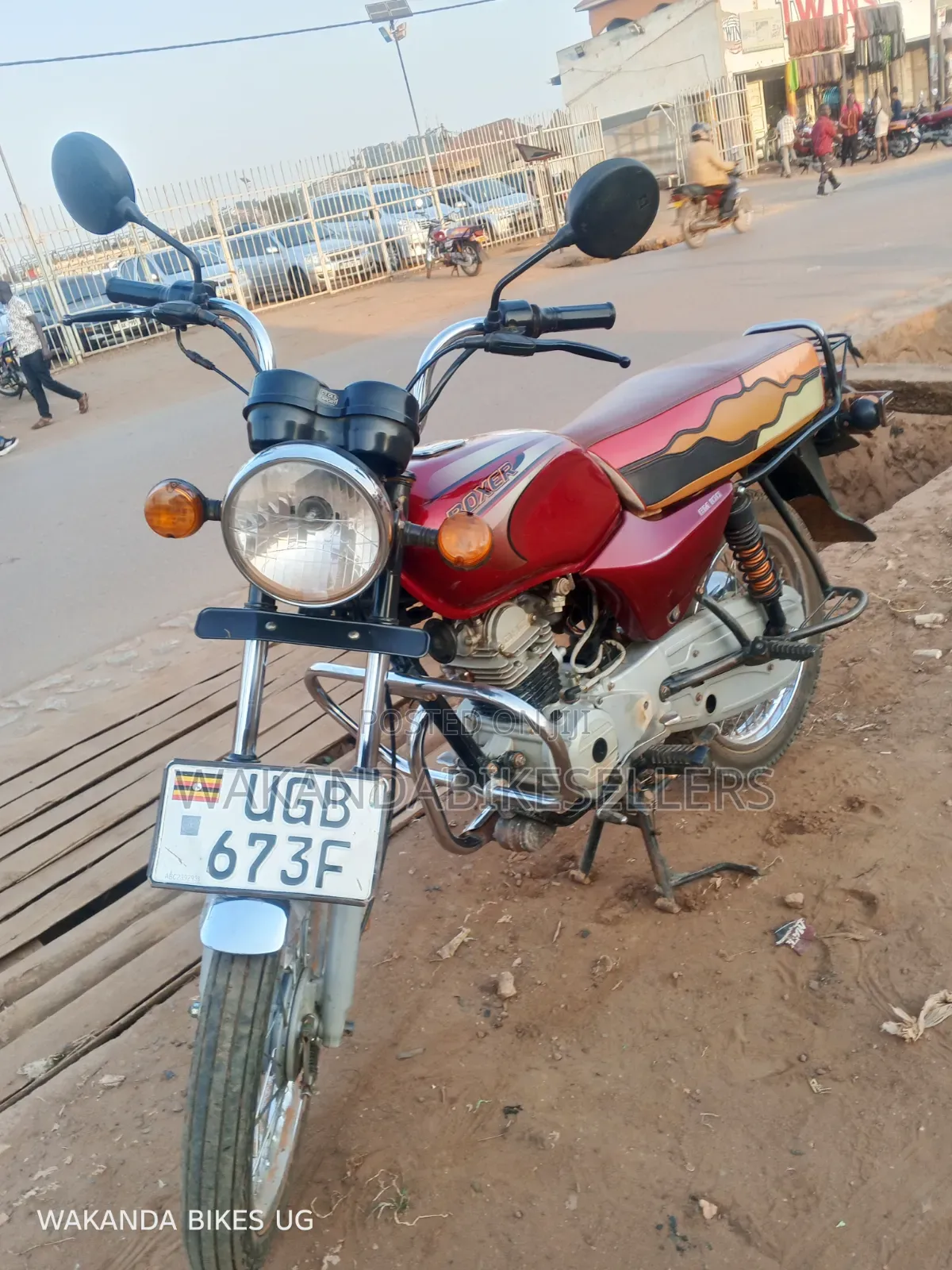 Bajaj Boxer 2024 Red