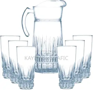 Luminarc Imperator 7-Piece Glass Water and Juice Beverage Set