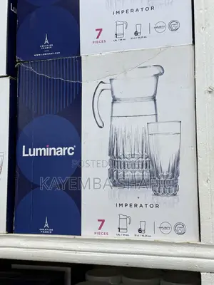 Luminarc Imperator 7-Piece Glass Water and Juice Beverage Set