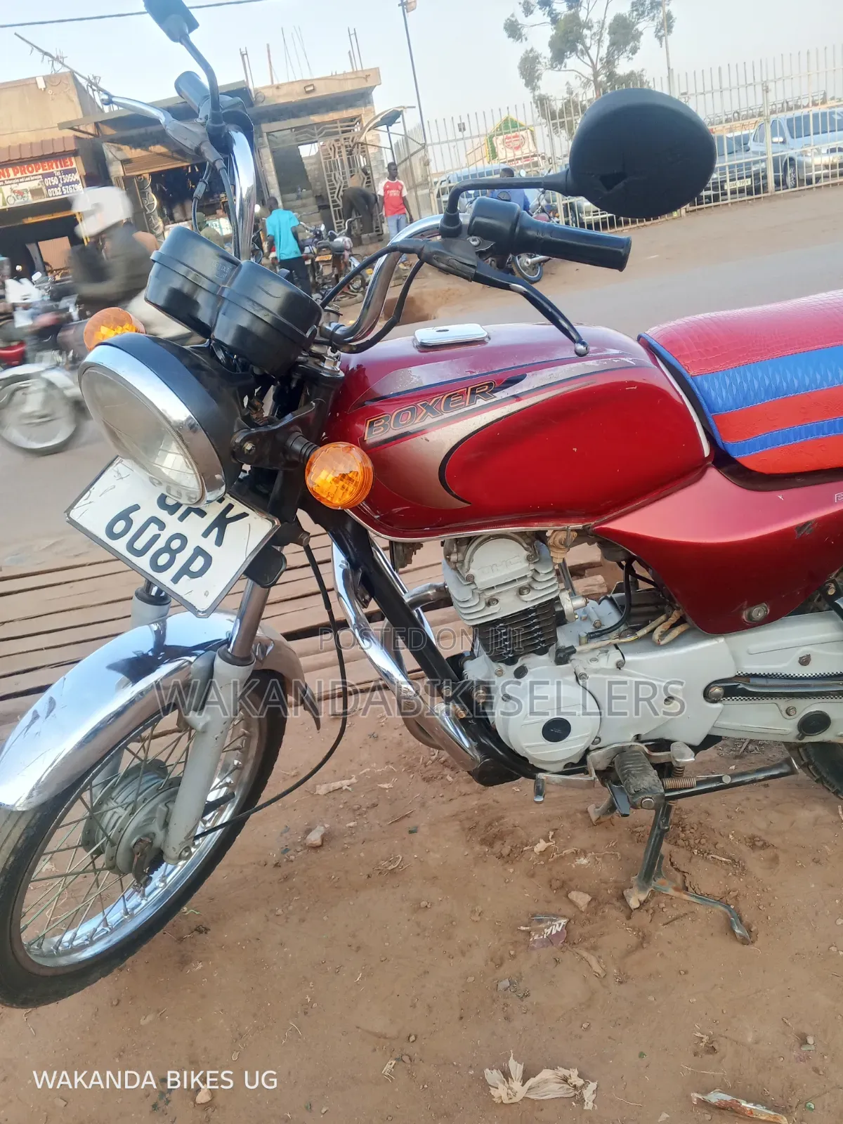 Bajaj Boxer 100 2022 Red