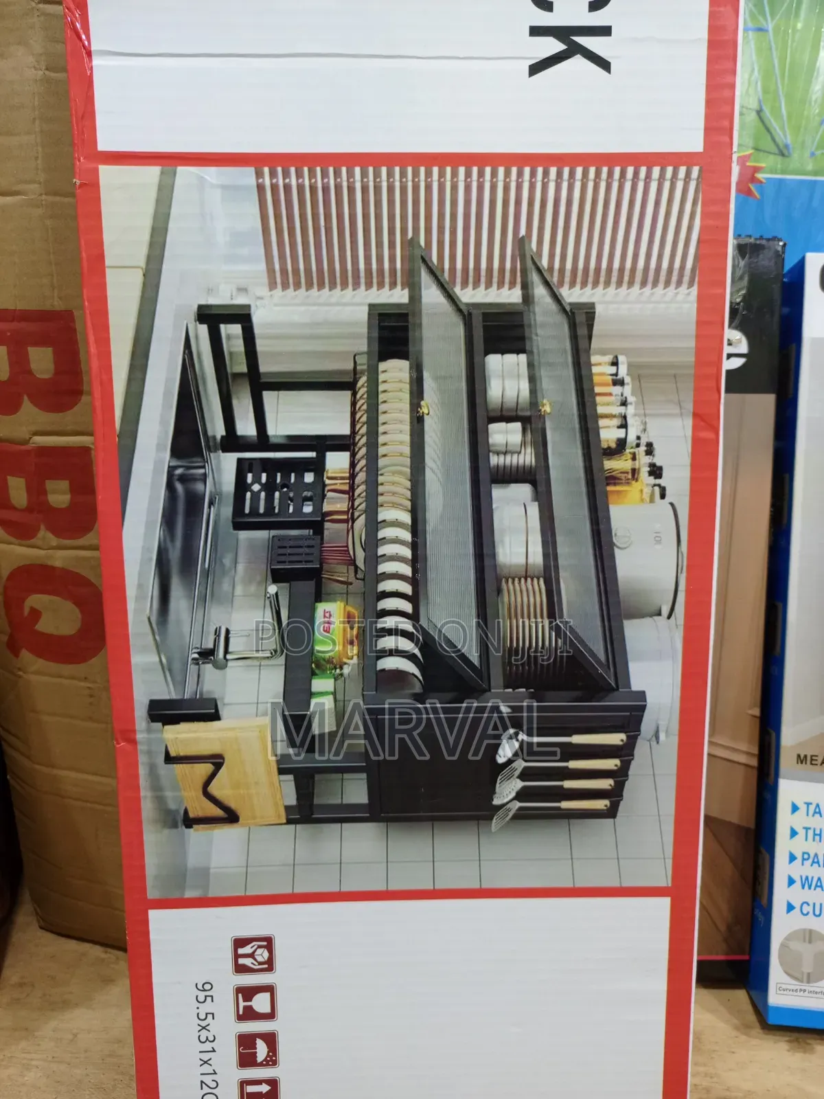 2-Tier Over-the-Sink Dish Drying Rack