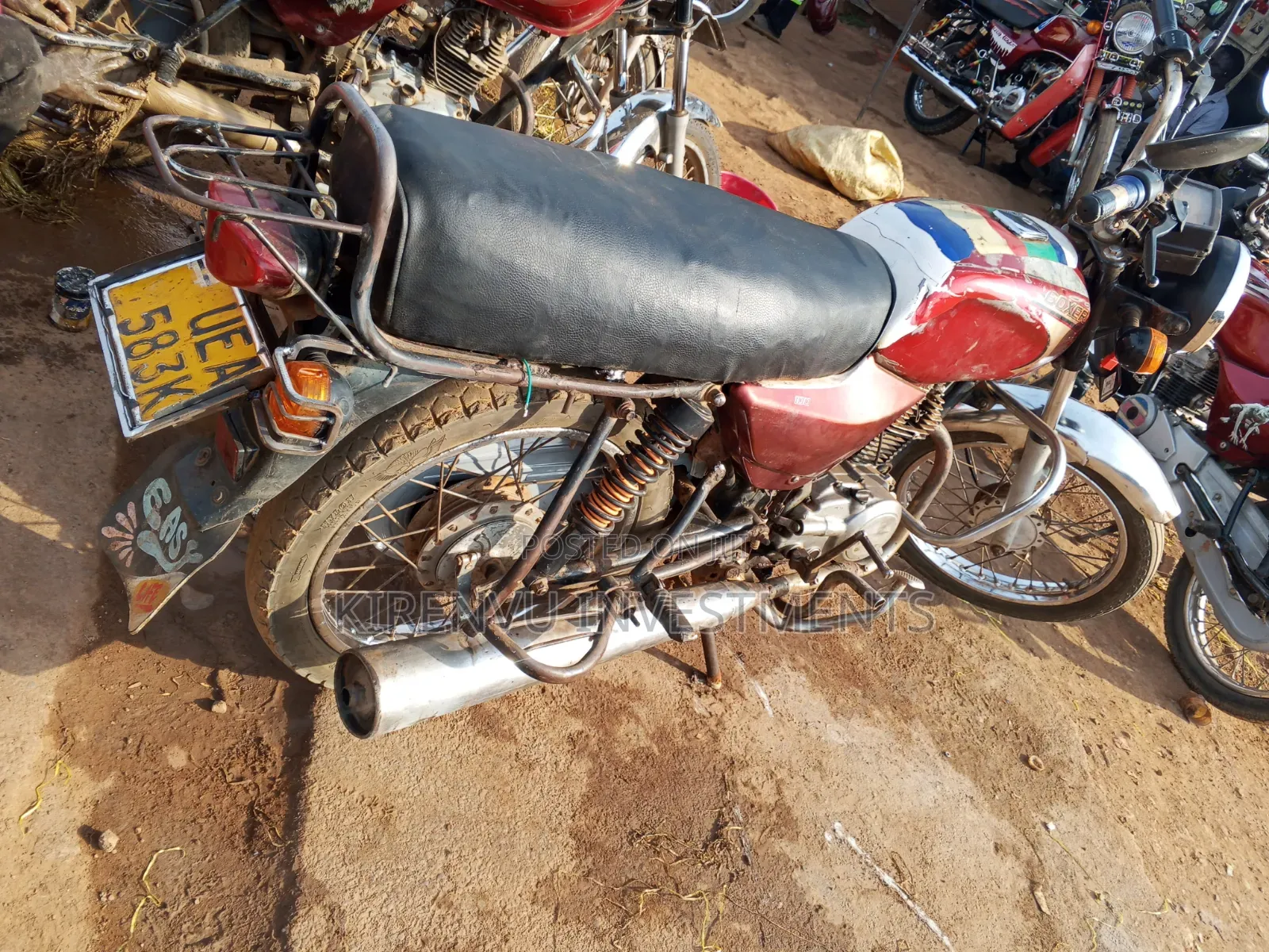 Bajaj Boxer 100 2019 Red