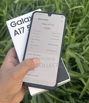 New Samsung Galaxy A17 5G 256 GB Black