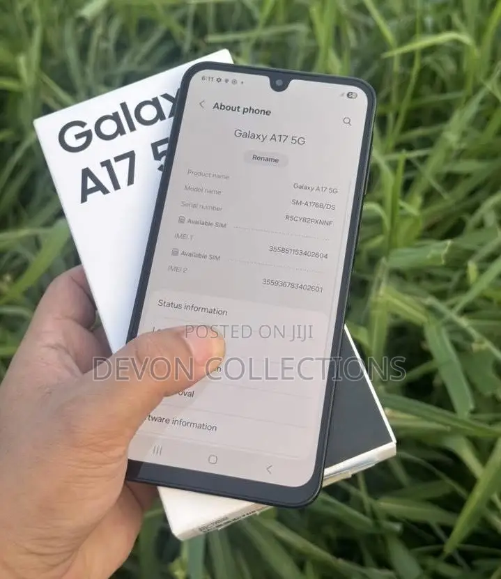 New Samsung Galaxy A17 5G 256 GB Black