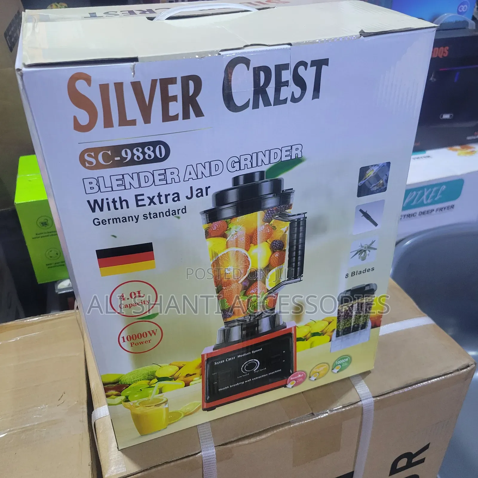 4l Silvercrest Blender